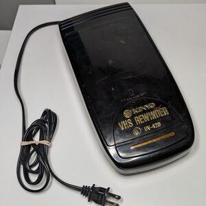 Kinyo VCR VHS Tape Rewinder Machine Automatic Working Rare Retro